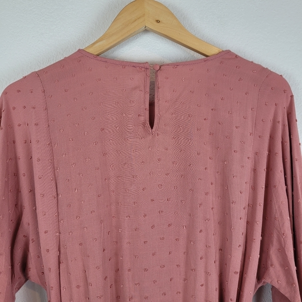 Blu pepper pink lace boho peasant dress - Picture 7 of 14